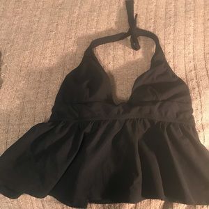 Halter swim top